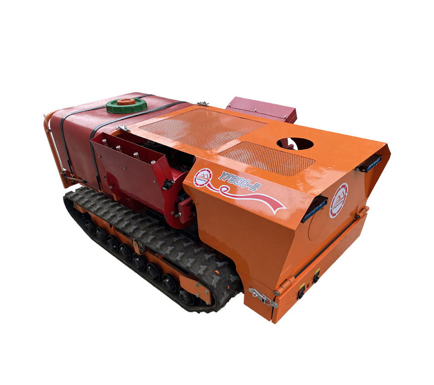 高効率無線制御ディーゼルエンジン自動農業用トラクター果樹園車輪付き農業用噴霧器ロボット