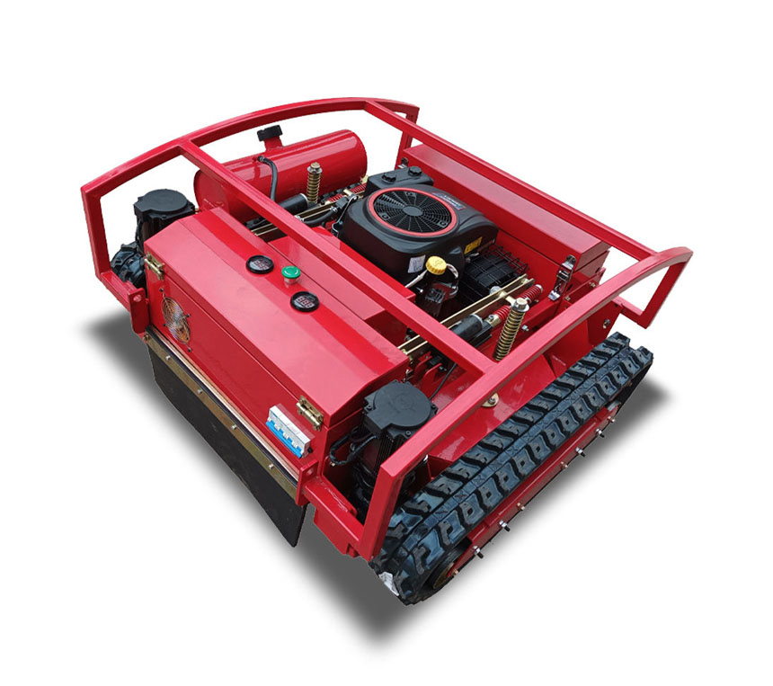 48V 4ストローク多機能自動リモコン油圧トラック芝刈り機チョッパー堤防森林斜面クリア用