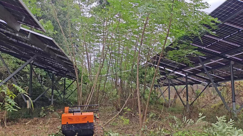 リチウム電池駆動の伐木ロボットが登場！成峰機械が無人除草新時代を開幕